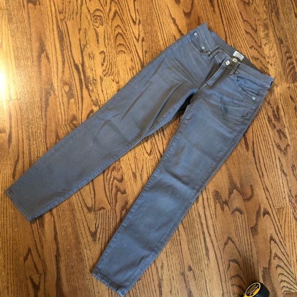 J Crew Grey Toothpick Jeans - Picture 4 of 4